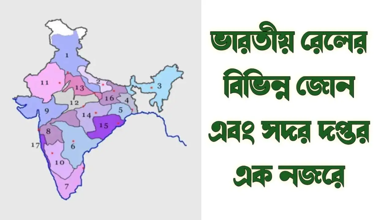 Railway Zones and Divisions