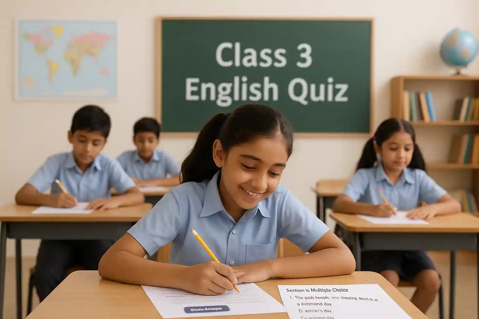 Class 3 English Quiz