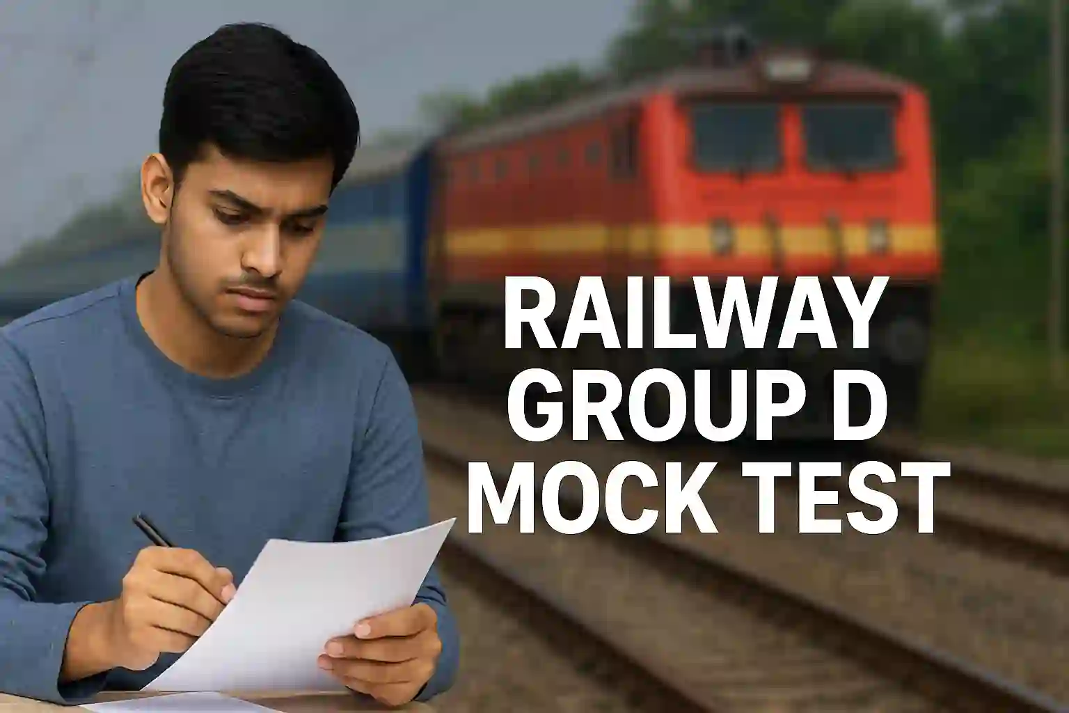 railway group d mock test