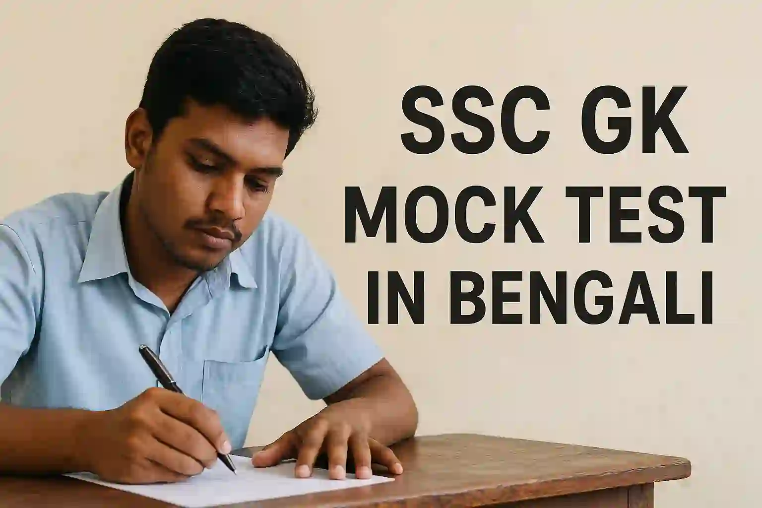 GK Mock Test in Bengali