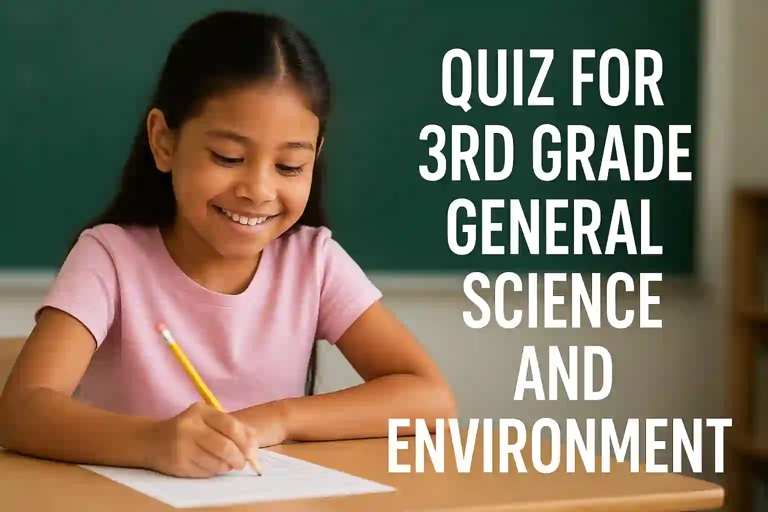 quiz for 3rd grade general science and environment