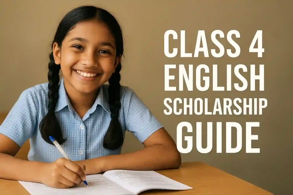 Class 4 English Scholarship Guide