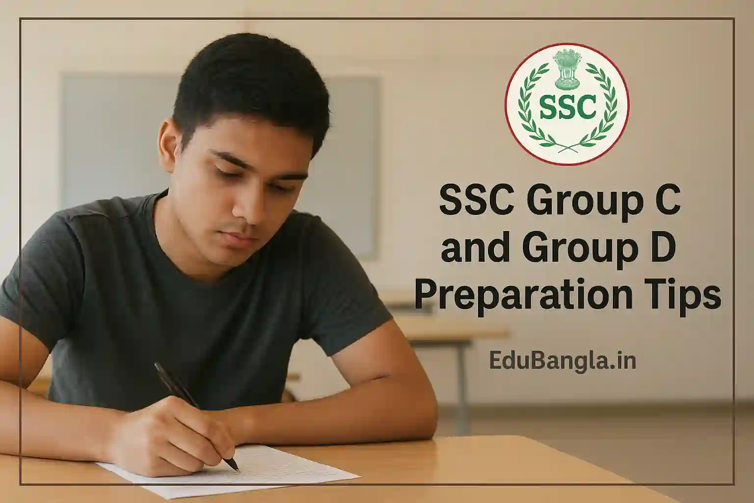 SSC Group C and Group D Preparation Tips