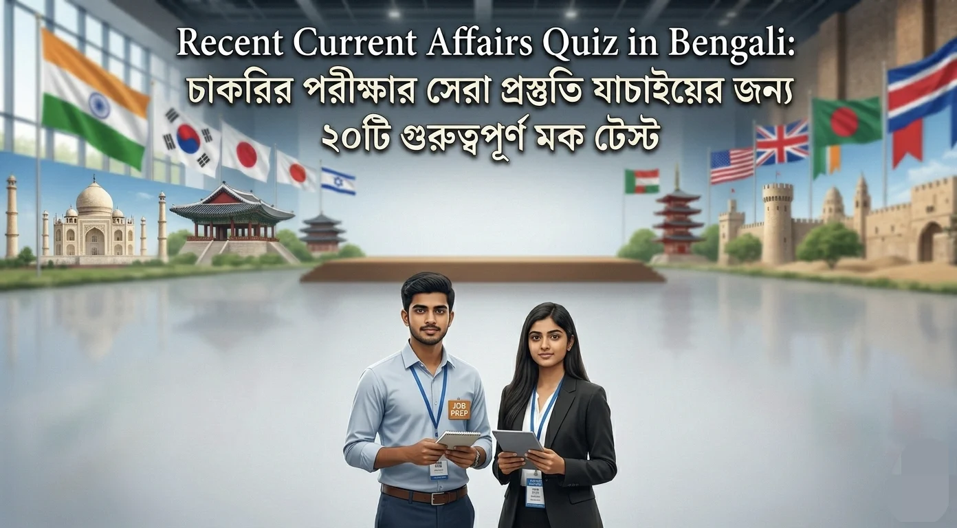 Recent Current Affairs Quiz in Bengali
