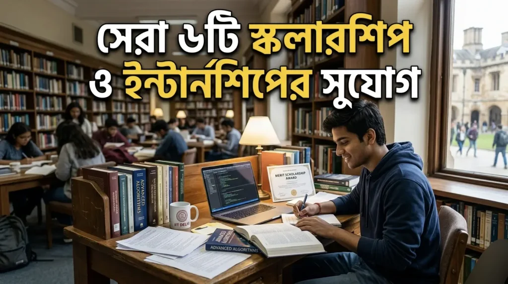 Latest Scholarships and Internship Opportunities for Students in India 2026