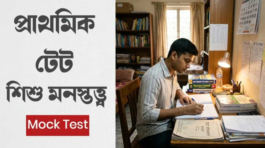 WB Primary TET 2015 CDP Question Paper