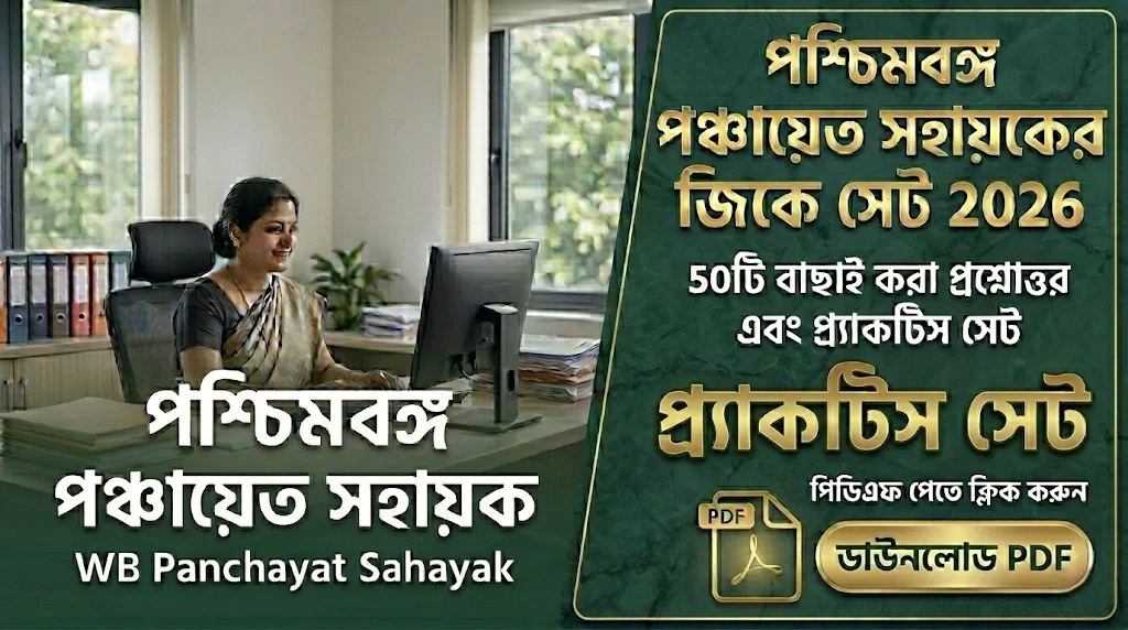 Panchayat Sahayak GK Practice Set PDF