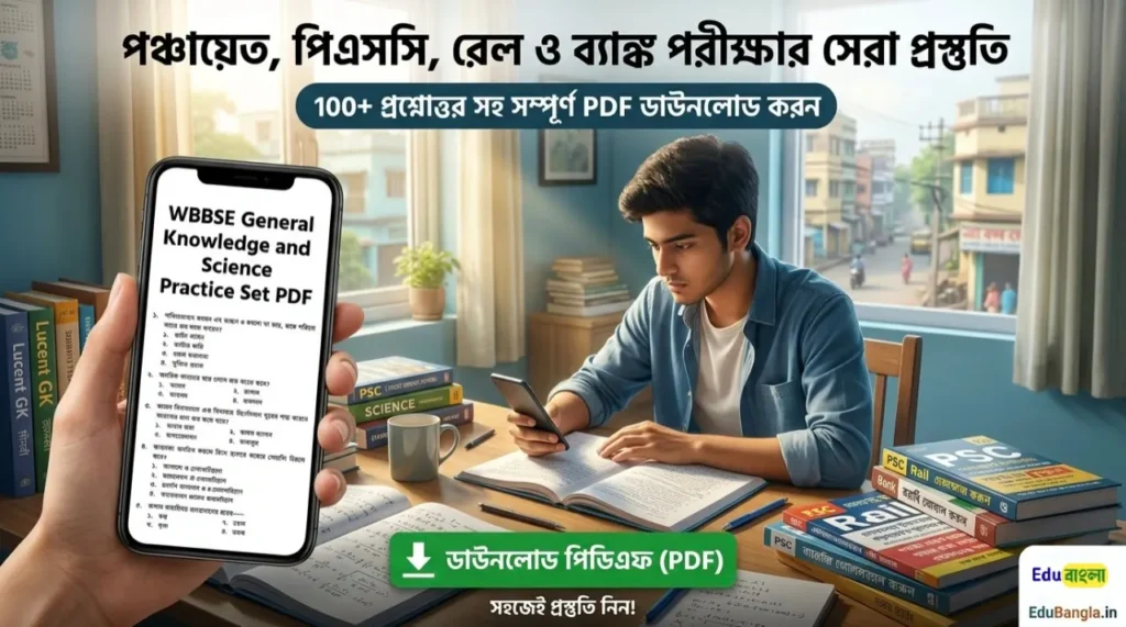 WBBSE general knowledge and science practice set pdf