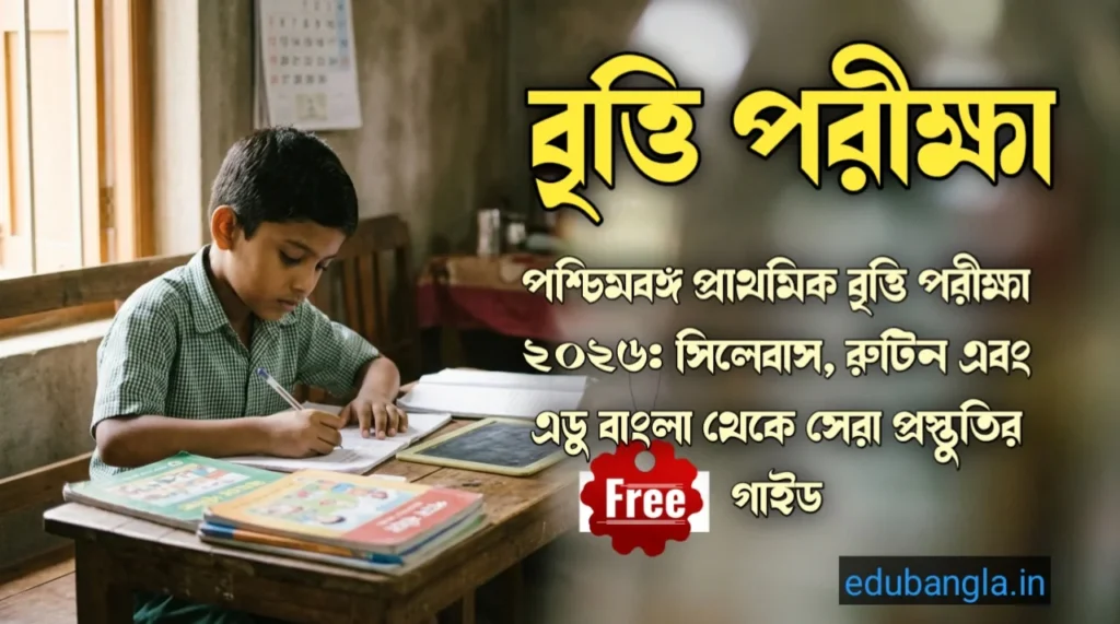 West Bengal Primary Britti Pariksha 2026 Syllabus and Routine