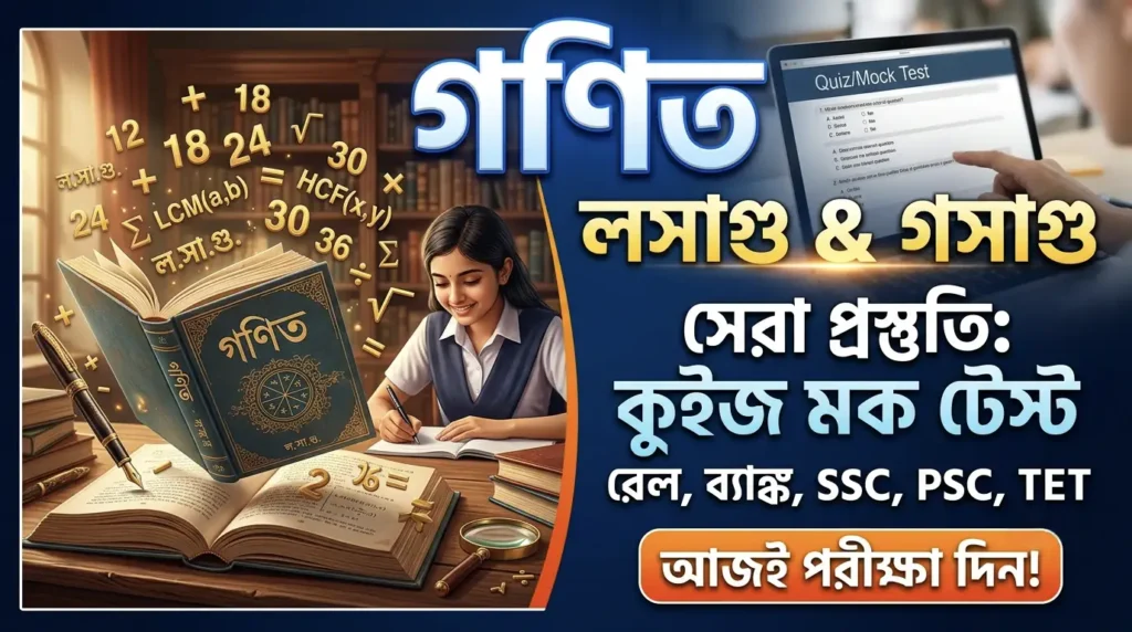 LCM and HCF Math Practice Set Mock Test