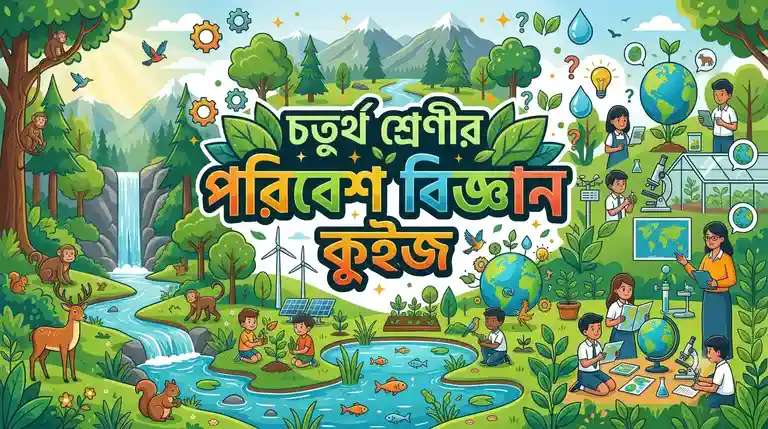 Class 4 Amader Paribesh 2nd Unit Test Mock Test