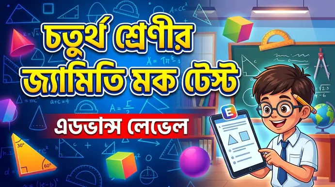 class 4 math geometry mock test