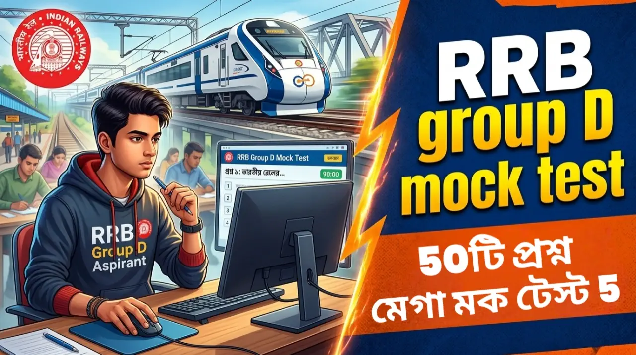 RRB Group D Free Online GK Mock Test in Bengali