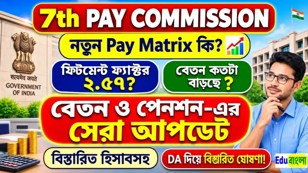 7th Pay Commission State Government