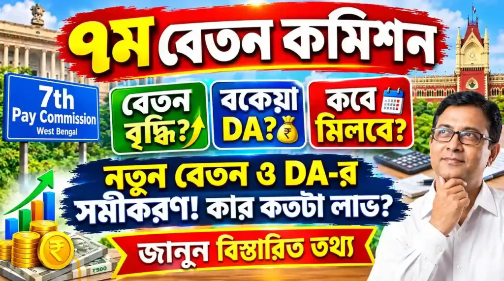 7th Pay Commission West Bengal latest update