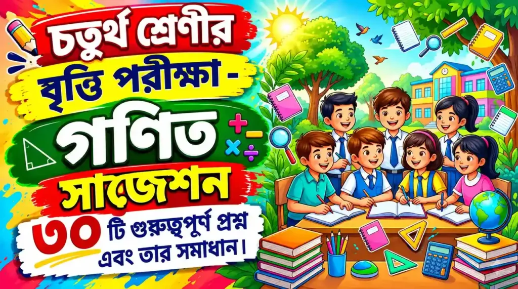 Class 4 Britti Exam Math Suggestion