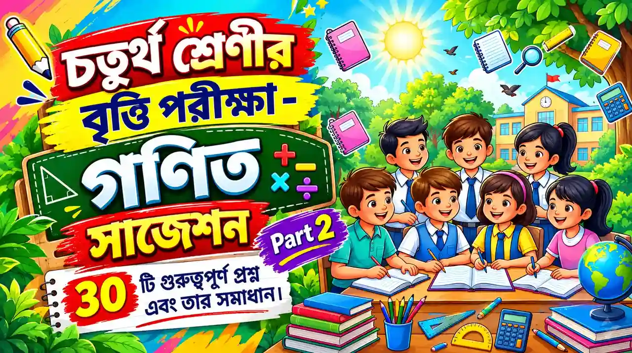 Class 4 Britti Exam Math Suggestion Part 2