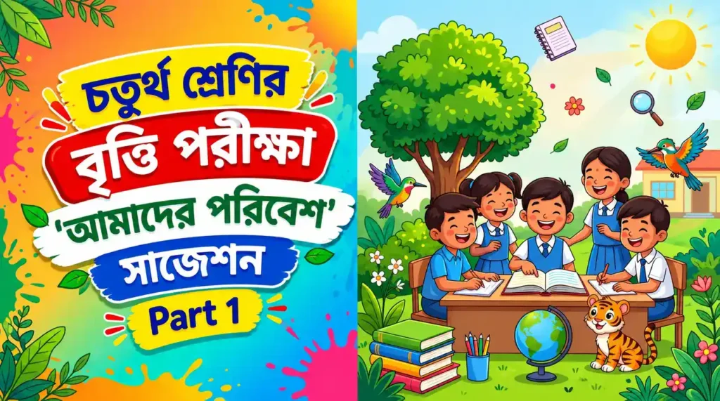 Class 4 Britti Exam Paribesh Suggestion
