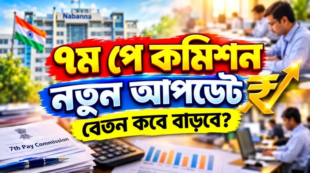 West Bengal 7th Pay Commission Latest Update 2026